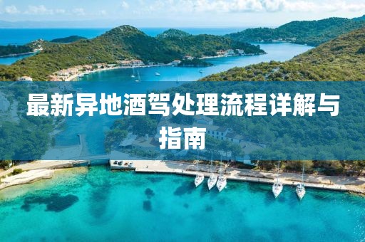 最新异地酒驾处理流程详解与指南
