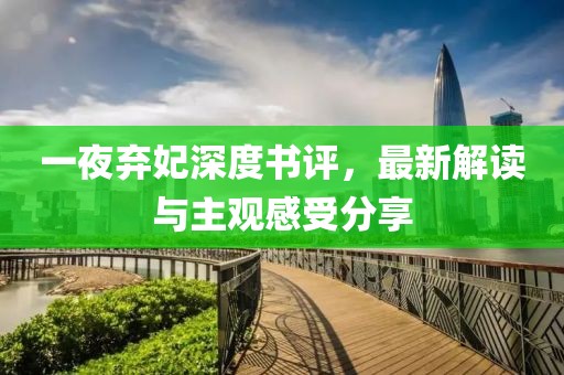 一夜弃妃深度书评，最新解读与主观感受分享