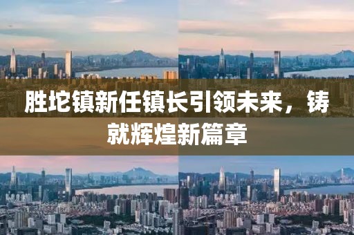 胜坨镇新任镇长引领未来，铸就辉煌新篇章