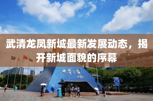 武清龙凤新城最新发展动态，揭开新城面貌的序幕