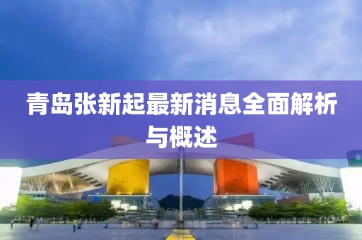 青岛张新起最新消息全面解析与概述