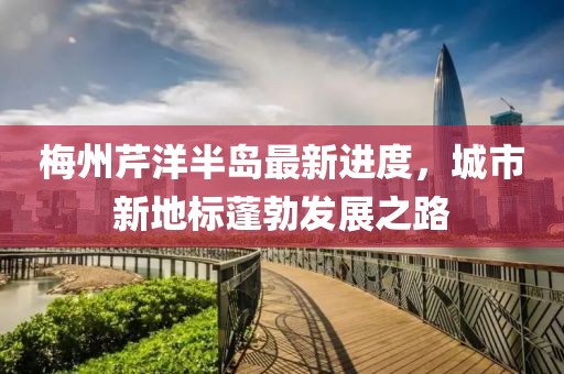 梅州芹洋半岛最新进度，城市新地标蓬勃发展之路