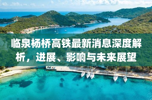 临泉杨桥高铁最新消息深度解析，进展、影响与未来展望
