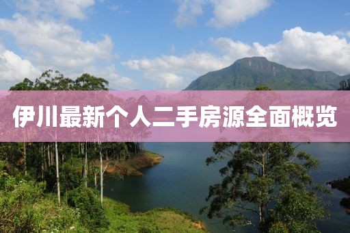 伊川最新个人二手房源全面概览