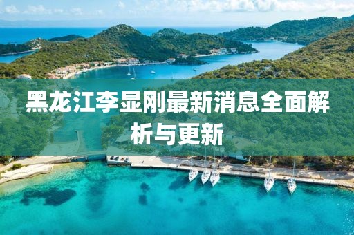 黑龙江李显刚最新消息全面解析与更新