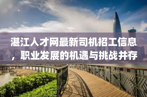 湛江人才网最新司机招工信息，职业发展的机遇与挑战并存