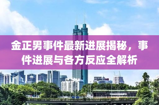 金正男事件最新进展揭秘，事件进展与各方反应全解析