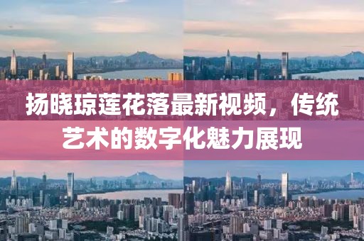 扬晓琼莲花落最新视频，传统艺术的数字化魅力展现
