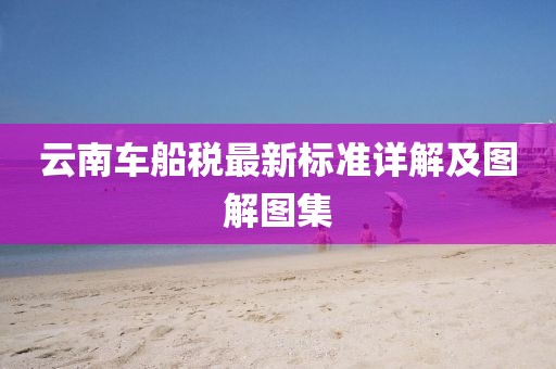 云南车船税最新标准详解及图解图集