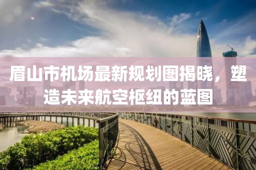 眉山市机场最新规划图揭晓，塑造未来航空枢纽的蓝图