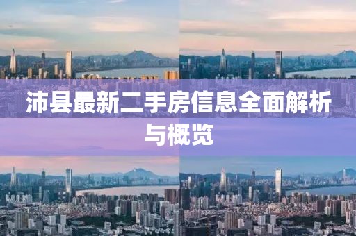 沛县最新二手房信息全面解析与概览