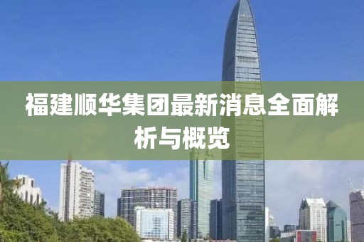 福建顺华集团最新消息全面解析与概览