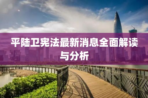 平陆卫宪法最新消息全面解读与分析