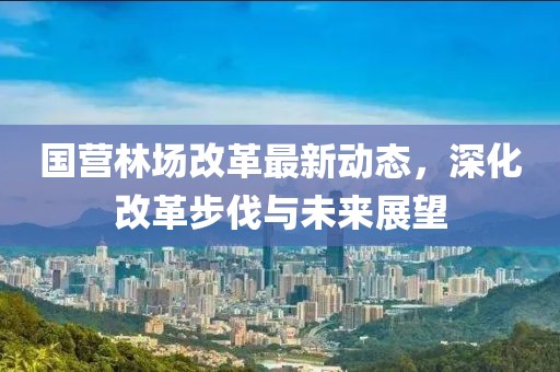 国营林场改革最新动态，深化改革步伐与未来展望