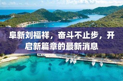 阜新刘福祥，奋斗不止步，开启新篇章的最新消息