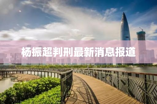 杨振超判刑最新消息报道