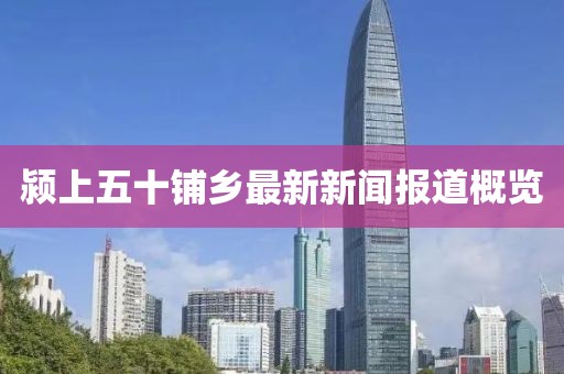 颍上五十铺乡最新新闻报道概览