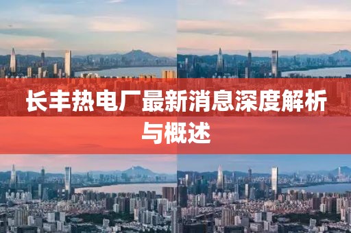 长丰热电厂最新消息深度解析与概述