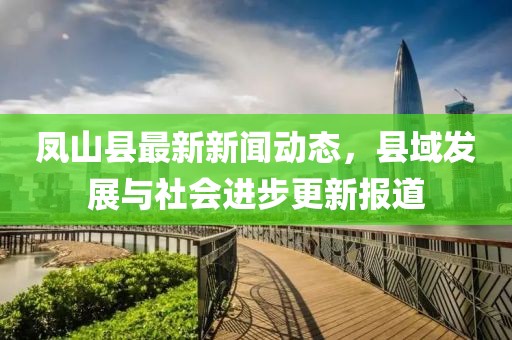 凤山县最新新闻动态，县域发展与社会进步更新报道