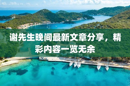 谢先生晚间最新文章分享，精彩内容一览无余
