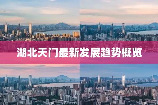 湖北天门最新发展趋势概览