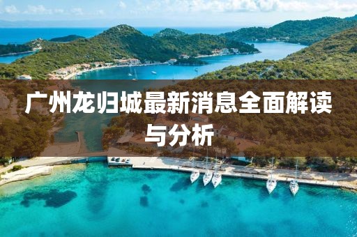 广州龙归城最新消息全面解读与分析