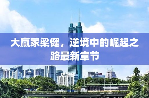 大赢家梁健，逆境中的崛起之路最新章节