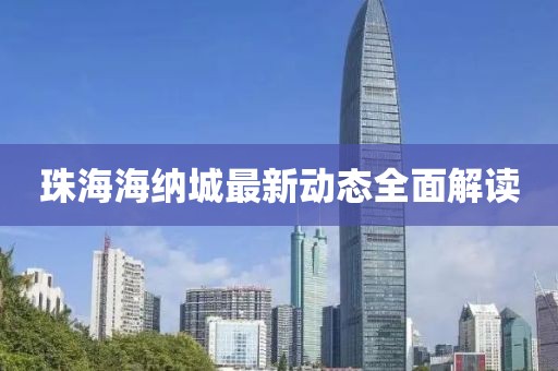 珠海海纳城最新动态全面解读