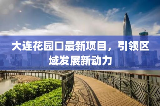 大连花园口最新项目，引领区域发展新动力