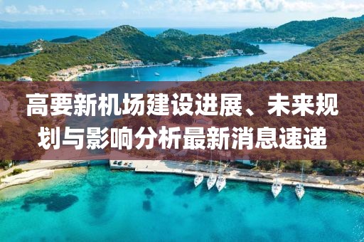 高要新机场建设进展、未来规划与影响分析最新消息速递