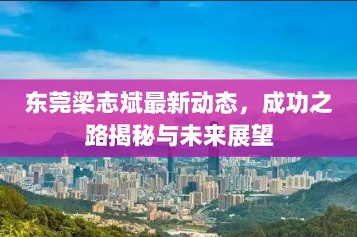东莞梁志斌最新动态，成功之路揭秘与未来展望