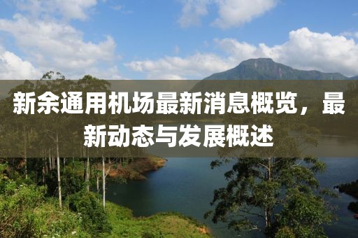 新余通用机场最新消息概览，最新动态与发展概述