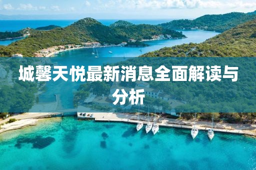 城馨天悦最新消息全面解读与分析