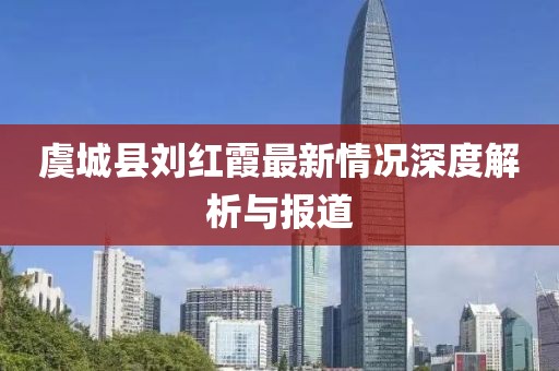 虞城县刘红霞最新情况深度解析与报道