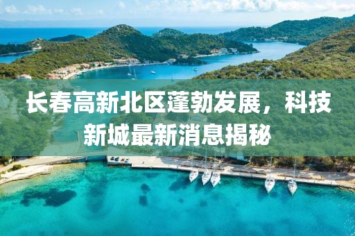 长春高新北区蓬勃发展，科技新城最新消息揭秘