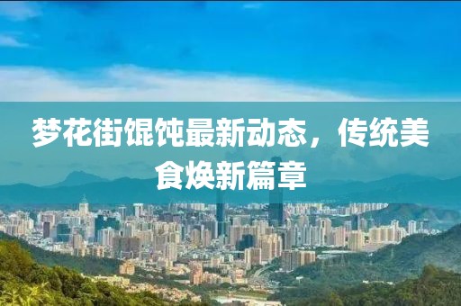 梦花街馄饨最新动态，传统美食焕新篇章