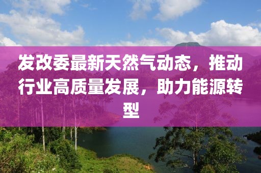 发改委最新天然气动态，推动行业高质量发展，助力能源转型