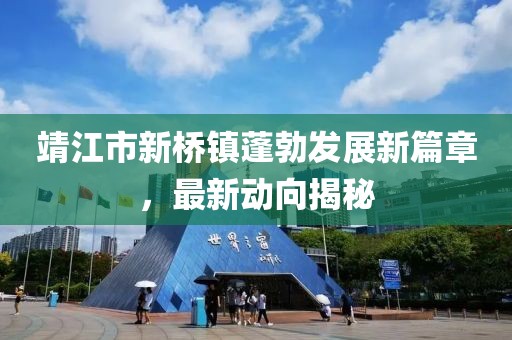 靖江市新桥镇蓬勃发展新篇章，最新动向揭秘