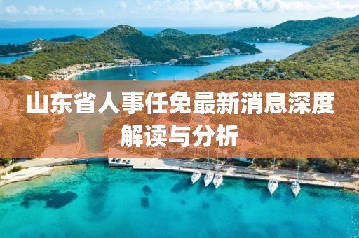 山东省人事任免最新消息深度解读与分析