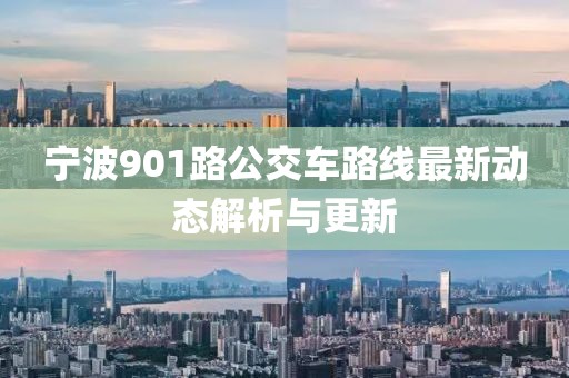 宁波901路公交车路线最新动态解析与更新