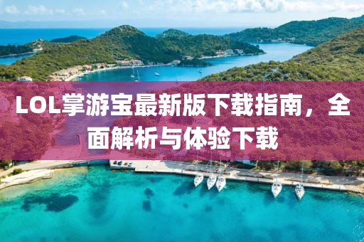 LOL掌游宝最新版下载指南，全面解析与体验下载