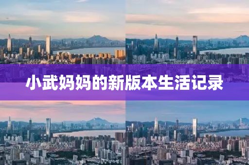 小武妈妈的新版本生活记录
