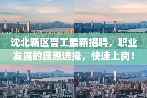 沈北新区普工最新招聘，职业发展的理想选择，快速上岗！