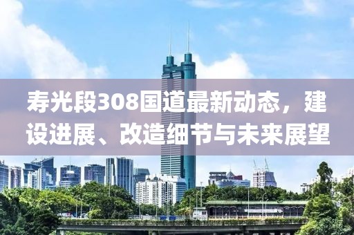 寿光段308国道最新动态，建设进展、改造细节与未来展望