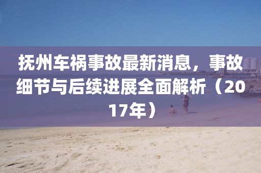 抚州车祸事故最新消息，事故细节与后续进展全面解析（2017年）