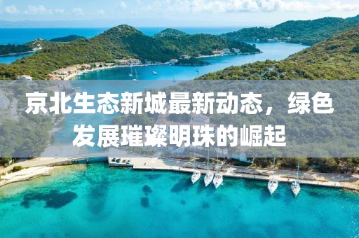 京北生态新城最新动态，绿色发展璀璨明珠的崛起