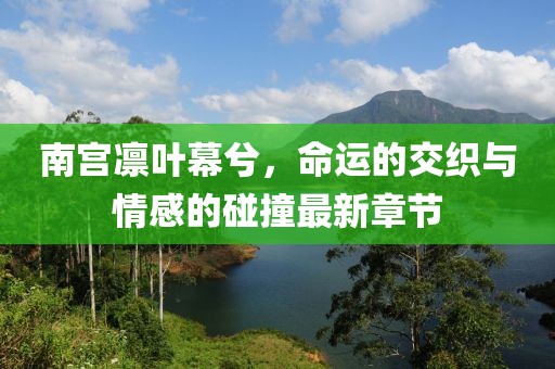 南宫凛叶幕兮，命运的交织与情感的碰撞最新章节