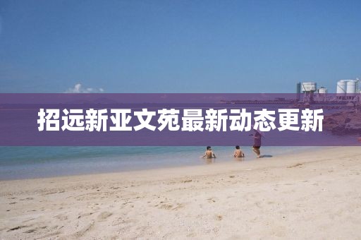 招远新亚文苑最新动态更新