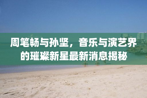 周笔畅与孙坚，音乐与演艺界的璀璨新星最新消息揭秘