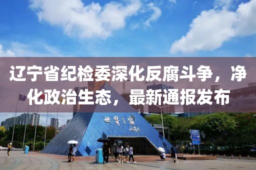 辽宁省纪检委深化反腐斗争，净化政治生态，最新通报发布
